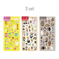 フロンティア クリエイターズサーカス クリアシール 3点セット トケコザッカテン / Akane Ishiga / LOTA