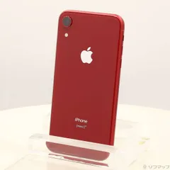〔中古品〕 iPhoneXR 64GB プロダクトレッド MT062J／A SIMフリー【269】