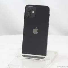 〔中古品〕 iPhone12 64GB ブラック MGHN3J／A SIMフリー【258】