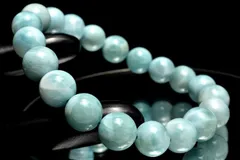 【１点物】瑞々しい艶感 ラリマー　9mm　ブレスレット パワーストーン 天然石 _MC2061