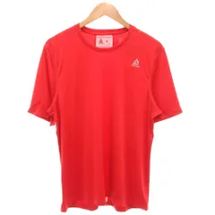 リーボック Reebok タグ付き コアショートスリーブTシャツ 半袖 0 スポーツウエア ロゴ 赤 レッド EC2529 /GV