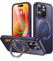 ★iPhone 11 Pro 用 ケース Magsafe対応 ワイヤレス充電 360°回転スタンド 縦横両対応 Gunwon スマホケース iphone11 Pro 用