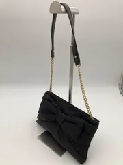 kate spade　ケイトスペード　ハンドバッグ　ナイロン×レザー　リボン　5187