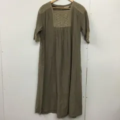 Samansa Mos2 サマンサモスモス ワンピース ロングスカート 半袖ロングワンピース フレアスカート スクエアーネック