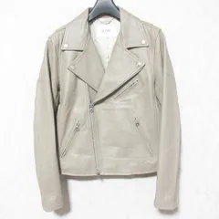 美品 SLOBE IENA スローブイエナ ライダースジャケット ブルゾン 18011912802030 40 ブラウンベージュ レディース 古着 中古 USED