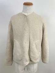 UNIQLO ユニクロ XL レディース フリースジャケット・ボアジャケット アイボリー 20251104-0002