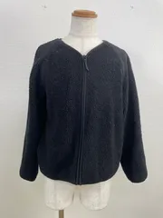 UNIQLO ユニクロ XL レディース ボアジャケット ブラック 20251104-0006