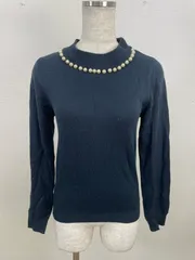 earth music&ecology アースミュージックアンドエコロジー S レディース 長袖 ネイビー 20251111-0003