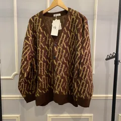 TAKEO KIKUCHI タケオキクチ M メンズ カーディガン ブラウン BA555