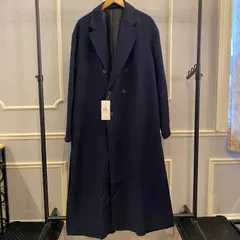 TAKEO KIKUCHI タケオキクチ L メンズ チェスターコート　ダブル ネイビー BA556
