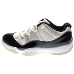 NIKE (ナイキ) 【観賞用 2014年製】AIR JORDAN 11 RETRO LOW CONCORD エアジョーダン11 レトロ コンコルド ローカットスニーカー ホワイト/ブラック US11.5/29.5cm 528895-153