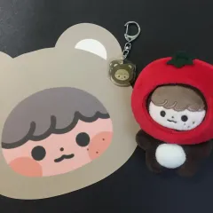 NCT ヘチャン ぬいぐるみ ヘチャン ぬいぐるみ 韓国イラストレーター作品 キーホルダー 王ステッカー