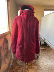 【中古品】UNIQLO ダウンジャケット　Lサイズ　赤　レッド　防寒