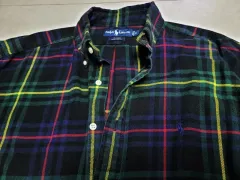 ポロ ブラックウォッチ Classic フランネルシャツ ポール1206