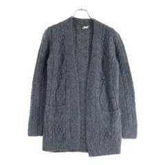 HERMES エルメス アルパカ ウール カーディガン グレー HERMES (エルメス) アルパカ ウール カーディガン グレー - メルカリ
