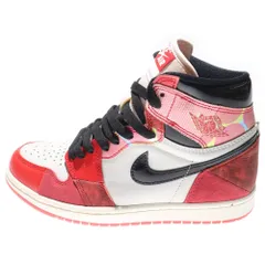 NIKE (ナイキ) AIR JORDAN 1 RETRO HIGH OG DV1748-601 エアジョーダン1 レトロ ネクストチャプター ハイカットスニーカー レッド/ホワイト US5.5/24.0cm