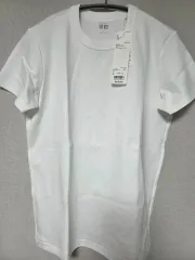 UNIQLO U クルーネック 半袖 Tシャツ 白 L