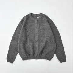 24aw 2024 新品 crepuscule クレプスキュール Fair Isle Links CD 2403-006 丸首 カーディガン D.GRAY サイズ 2 定価24,200円 712-0070
