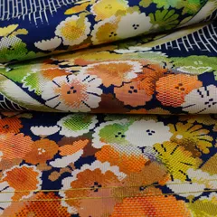 2512B006　アンティーク名古屋帯☆未使用☆手先以外全通