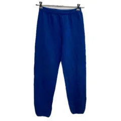 USA製 JERZEES ジャージパンツ XL ブルー ジャージーズ イージーパンツ スウェット 裏起毛 無地 裾リブ 2512-157のサムネイル