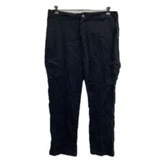 Dickies ワークパンツ XL～ ブラック ディッキーズ ジップアップ ワーク カーゴパンツ ビッグサイズ レギュラーストレート 2512-188