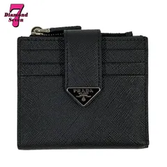 2025年最新】nero prada ブラック プラダ 二つ折り財布の人気アイテム