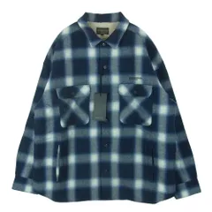 ネイバーフッド　シャツジャケット NEIGHBORHOOD（ネイバーフッド）カジュアルシャツ 紺 サイズ:L メンズ