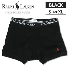 POLO RALPH LAUREN ポロ・ラルフローレン 【単品】 ボクサーパンツ メンズ 下着 無地 刺繍 ワンポイント ギフト プレゼント BLACK ブラック 各サイズあり【新品・正規品】