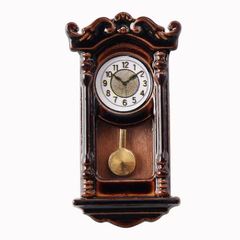 fami&lia ファミリア 掛け時計 壁掛け レトロ ウッド - メルカリ