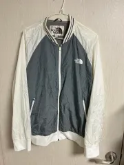THE NORTH FACE ザノースフェイス ウィンドブレーカー ジャケット 白/グレー サイズ110 出品