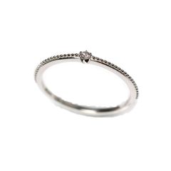 最終値下げ】新品トリロジーリングダイヤモンド指輪リング9号0.02ct 