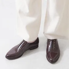 [チョコ]完全防水レインシューズ レディース  オックスフォード ローファー  雨靴 ローヒール ぺたんこ 雨 防水 防滑 痛くない 歩きやすい 柔らかい 長時間 疲れない おしゃれ きれいめ かわいい 通勤 晴雨兼用 靴 k161-92ombre