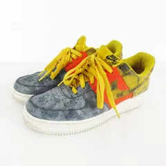 ナイキ NIKE US9.5 27.5ｃｍ AIR FORCE 1 07 LV8 エアフォース Dark Sulphur Tie-Dye タイダイ柄 CZ0337-700 スニーカー 靴
