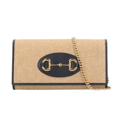 グッチ ホースビット1955 ショルダーバッグ レザー 621888 ベージュ レディース  GUCCI  中古 グッチ