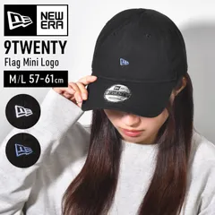 帽子 ニューエラ 9tewnty ミニロゴ キャップ NEWERA new era レディース メンズ おしゃれ ベースボールキャップ シンプル 無地 フラッグ ロゴ 小さい 黒 ブラック ブルー ブランド 正規品