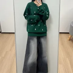 ポロラルフローレン 新モデル 刺繍 ポニー ダークグリーン スウェット