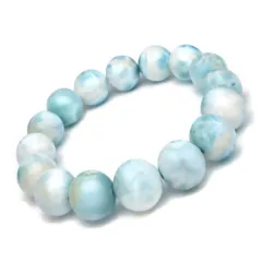 ラリマー ブレスレット 12mm パワーストーン ブレスレット レディース メンズ 天然石 数珠 アクセサリー