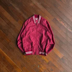 80s “DESCENT” Nylon Varsity Jacket / Street Casual Style China Made Nylon L相当