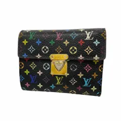 ルイ・ヴィトン(Louis Vuitton) ルイ・ヴィトン 三つ折り財布 モノグラム・マルチカラー ポルトフォイユコアラ M58015 ノワールレディース