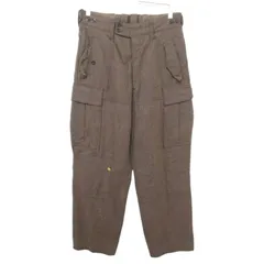 【ドイツ軍】希少 実物 80's 高密度ウールカーゴパンツ A-2943