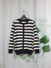オアロ ストライプ ニット