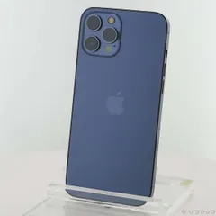 〔中古品〕 iPhone12 Pro Max 128GB パシフィックブルー MGCX3J／A SIMフリー【349】