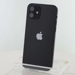 〔中古品〕 iPhone12 64GB ブラック MGHN3J／A SIMフリー【349】