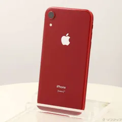 〔中古品〕 iPhoneXR 64GB プロダクトレッド MT062J／A SIMフリー【198】