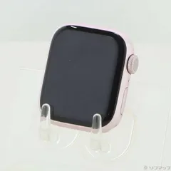 〔中古品〕 Apple Watch Series 9 GPS 41mm ピンクアルミニウムケース バンド無し【198】