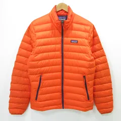 【三重本店】 中古 patagonia | パタゴニア ジップアップダウンジャケット 84674 オレンジ サイズ：S 【92】