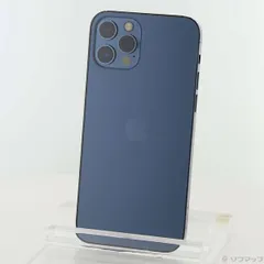 〔中古品〕 iPhone12 Pro 256GB パシフィックブルー MGMD3J／A SIMフリー【349】