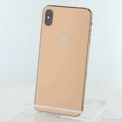 〔中古品〕 iPhoneXS Max 64GB ゴールド MT6T2J／A SIMフリー【352】