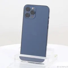 〔中古品〕 iPhone12 Pro Max 256GB パシフィックブルー MGD23J／A SIMフリー【349】