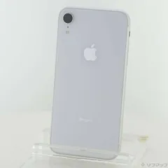 〔中古品〕 iPhoneXR 64GB ホワイト MT032J／A SIMフリー【352】